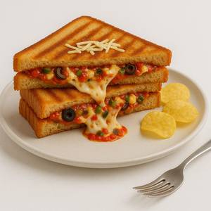 Pizza Cheese Mozzarella Sandwich