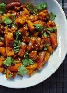 Baby corn chilli