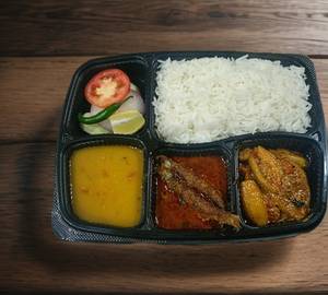 Bata fish thali