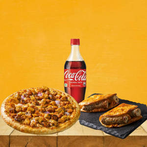 Loaded Chicken Reg + Texas Chicken Tacos [2pc] + Coke 750ml