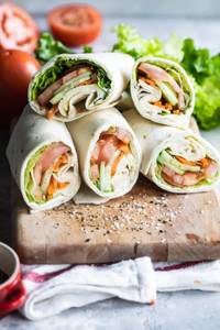 Veg cheese wrap