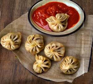 Corn Red Cheese Fried Momos