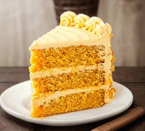 Crunchy butterscotch pastry Slice