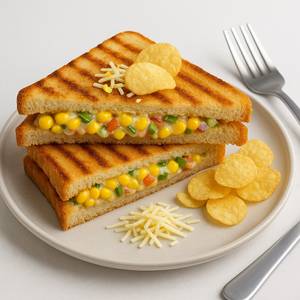 Mixed Veg Corn Cheese Sandwich