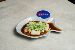 Steamed Fish With Ginger & Spring Onion