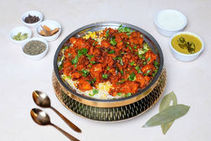 Zafrani Chicken-65 Biryani [Serves 2]
