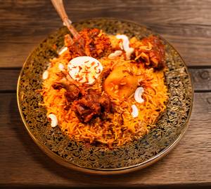 Mutton dam handi biryani