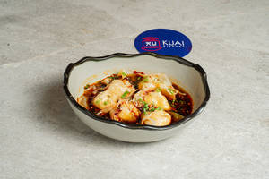 Chicken Wontons Tossed In Spicy Sauce