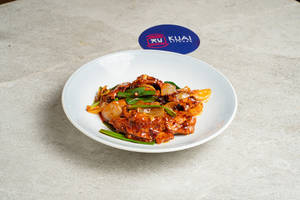 Chicken With Chilli Oil And Spring Onion