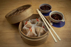 Sriracha Chicken Dumpling