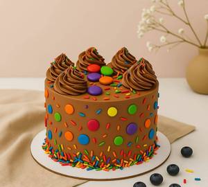 Choco Magic Gems Cake