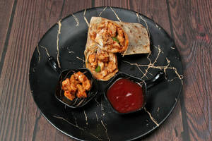 Peri Peri Tawa Chicken Shawarma Rumali