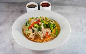 Chicken Pan Fried Noodle
