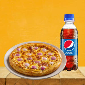 Onion Pizza Pie + Pepsi 250ml