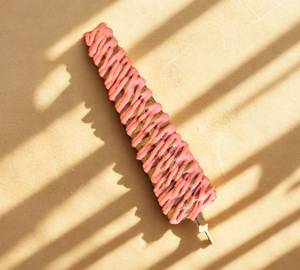 Strawberry Swirl Long Waffle Stick