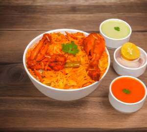 Hydrabadi chicken biryani