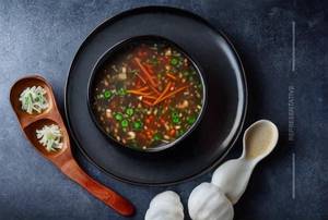Veg Lung Fong Soup