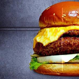 Egg cheese burger