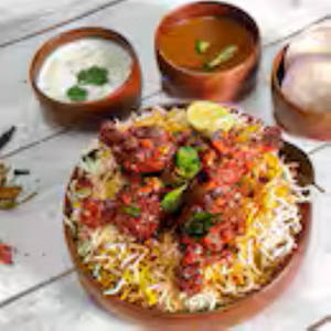 Zafrani Chicken Lollipop Biryani [Serves 2]
