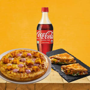 Paneer & Onion + Tangy Paneer Taco [1pc] + Coke 750ml