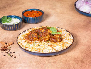 Nati Chicken Hyderabadi Dum Biryani