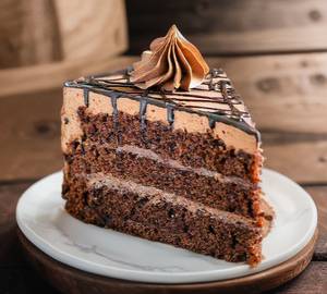 Chocolate truffle pastry Slice