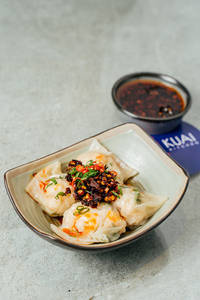 Seafood Dumpling With Chilli Oil