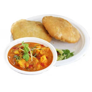 Dal Kachori With Aloo Sabji