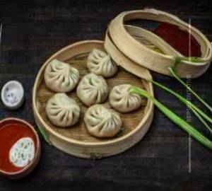 Veg momos [fried]