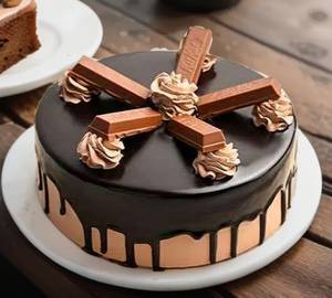 Kitkat chocoalte cake eggless [1 pound]