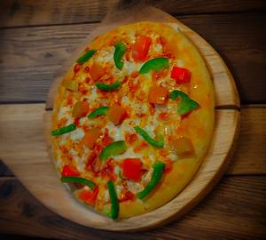 Tomato And Capsicum Pizza [7 Inch]