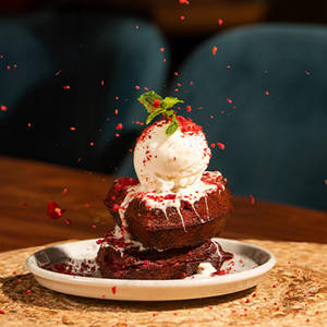 Red Velvet Waffle