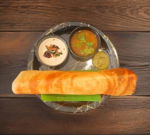 Podi Dosa With Butter (No Onion Or Garlic)