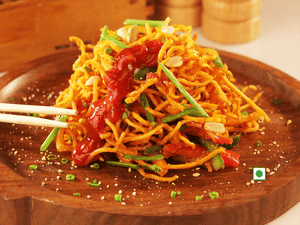 Chinese Bhel Tangy Tangra Style
