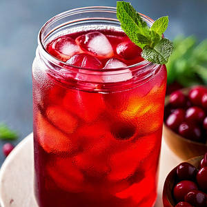 Cranberry Iced Tea