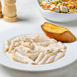 Cajun Veg Pasta Alfredo