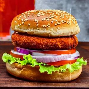 Harbhole special paneer burger