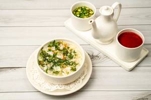 Spicy Crab Meat Soup