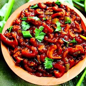 Mushroom Chilli