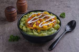 Pesto Mac N Cheese Pasta Bowl With Roasted Veggies
