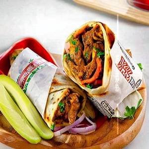 Pepper Chicken Shawarma Roll