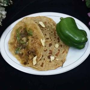 Pyaz Shimla Mirch Parantha