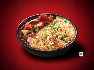 Veggie Fried Rice With Chilli Paneer