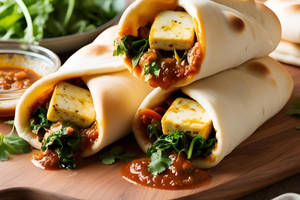 Paneer Shawarma