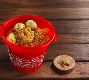 Chicken Seeraga Samba Mini Bucket Briyani