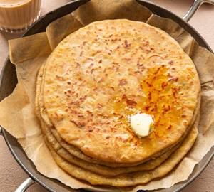 Tawa Aloo Paratha With Mix Picki