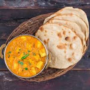 Shahi Paneer with 2 butter roti