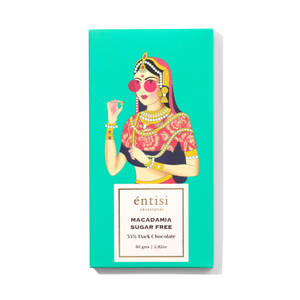 Macadamia Sugar Free Dark Chocolate Bar (80gms)