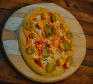Jalapeno And Paneer Pizza [7 Inch]