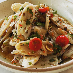 Thai Lotus Stem Salad